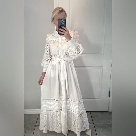 Designer Elegant Long Shirt Dress , size M, L - Picture 1 of 5